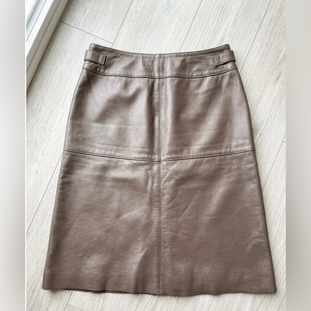 Vintage Peyton Place Japanese
Archive Paneled Genuine Leather
Skirt